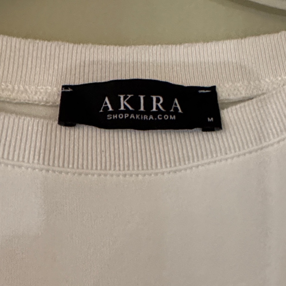 Akira 2018 Scuba Top Ruffle Shirt - Picture 6 of 7